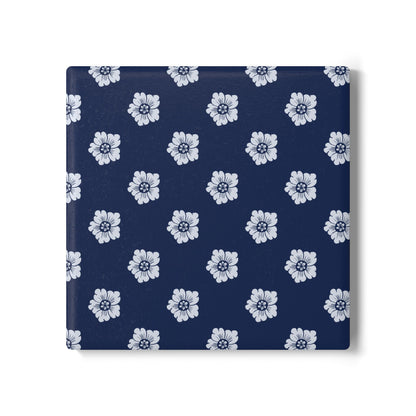 Indigo Florette Ceramic Coasters
