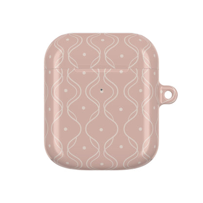 Soft Wave AirPod Case - Pink