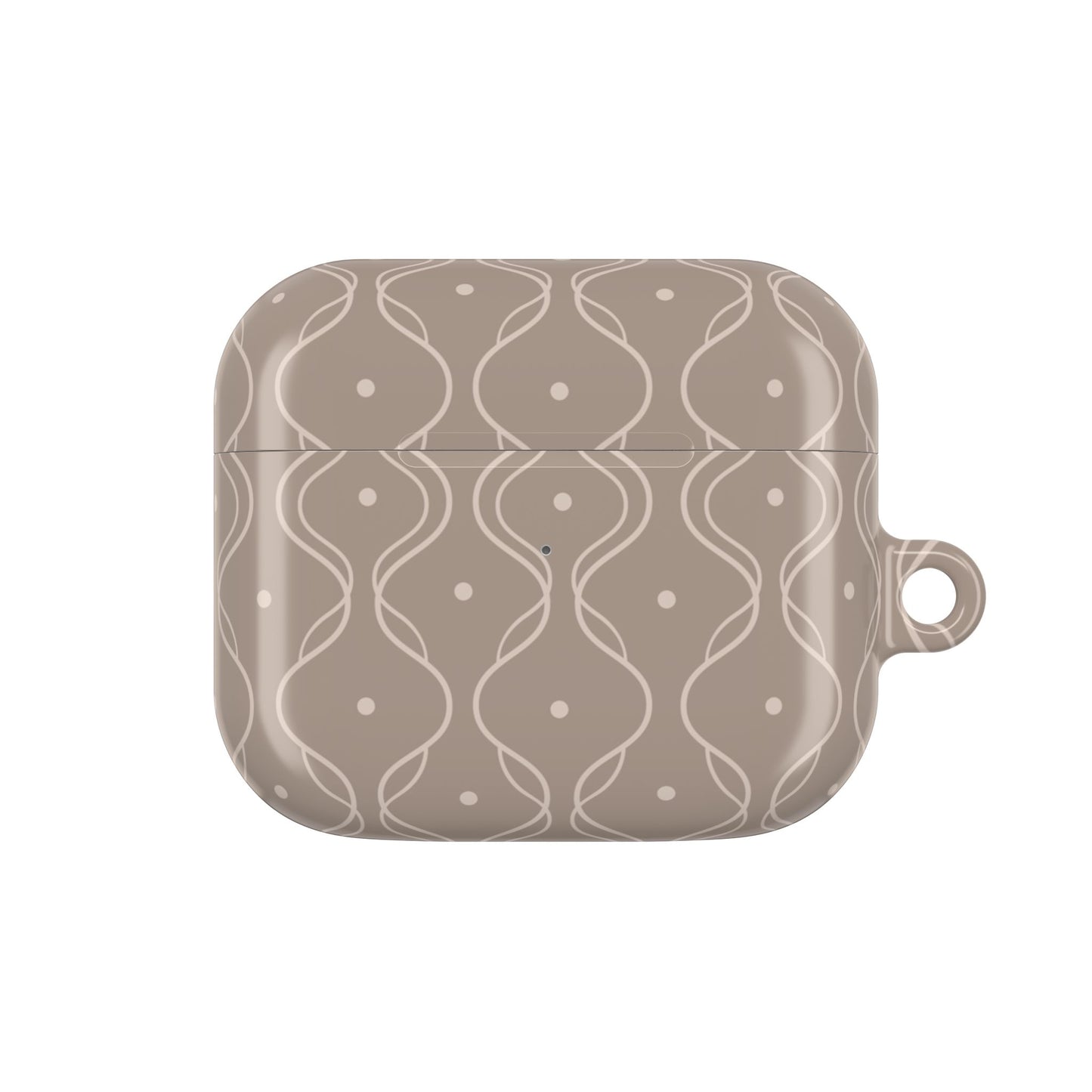 Soft Wave AirPod Case - Taupe
