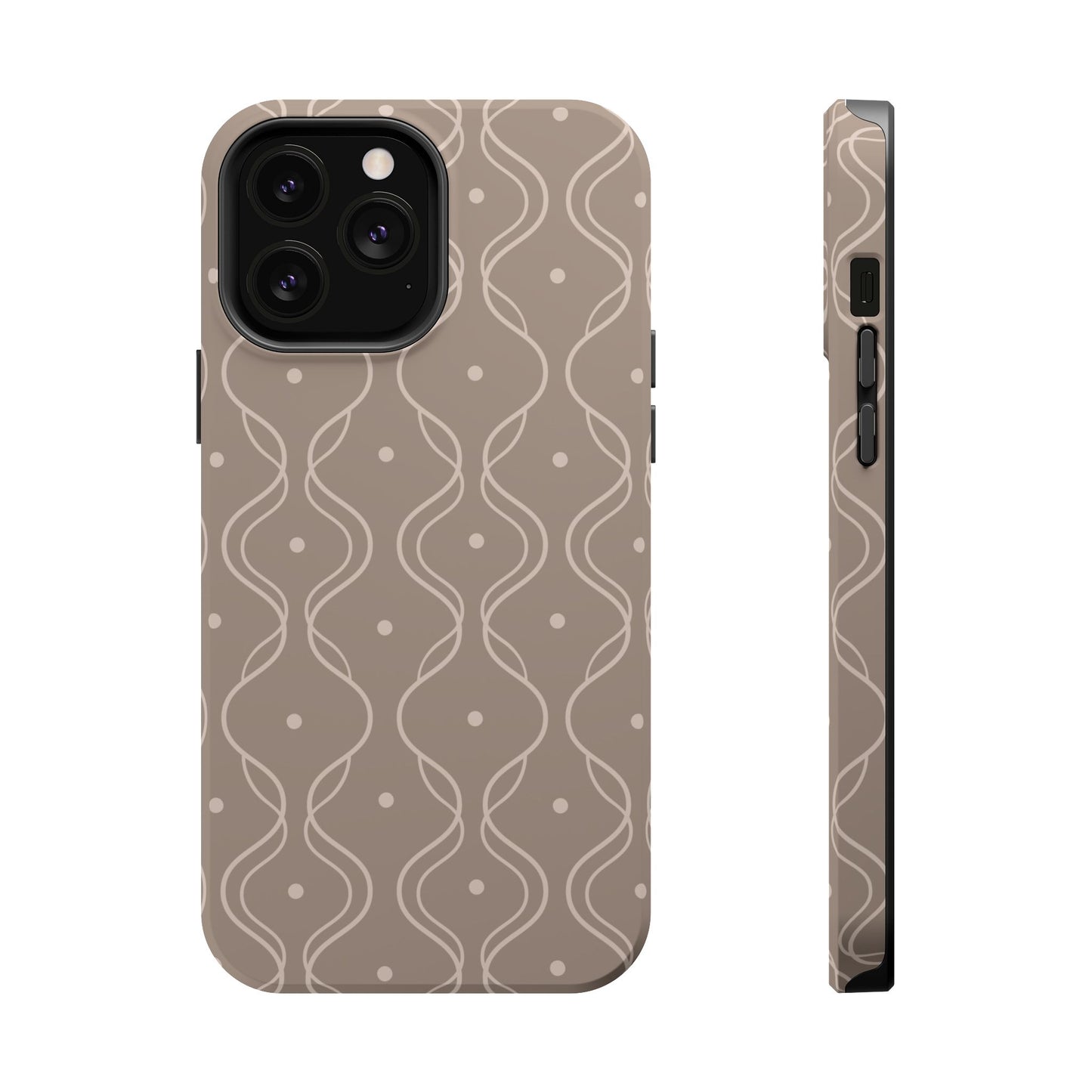 Soft Wave Phone Case - Taupe