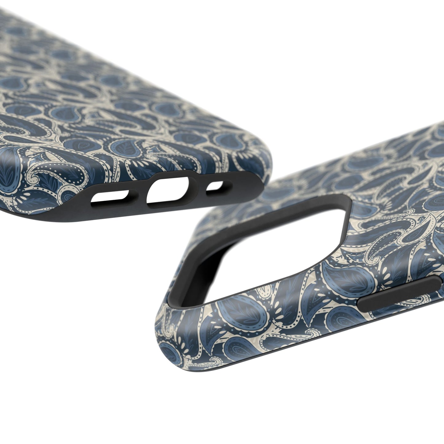 Paisley Phone Case - Dark Blue