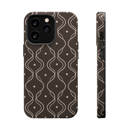 Soft Wave Phone Case - Brown