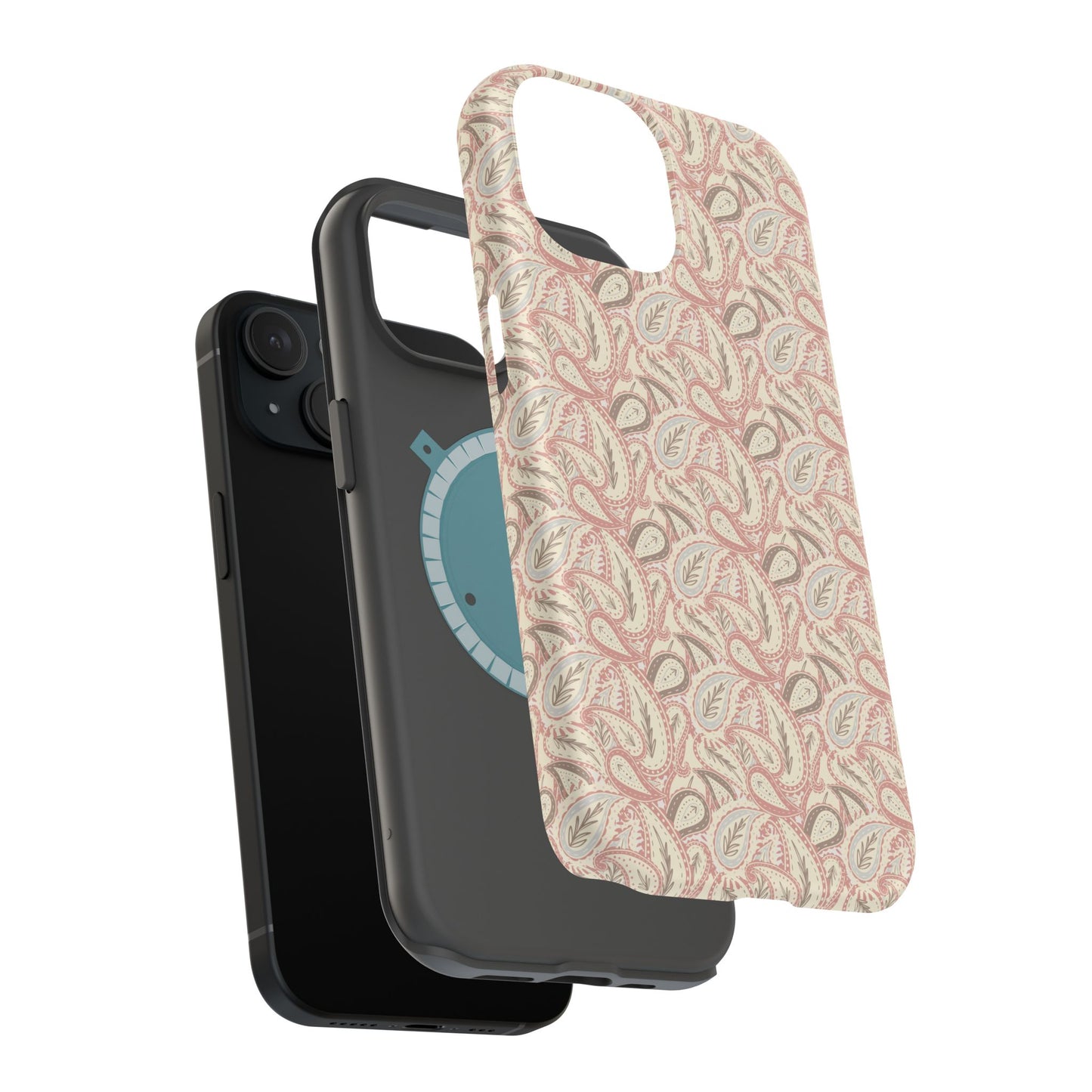 Paisley Phone Case - Blush