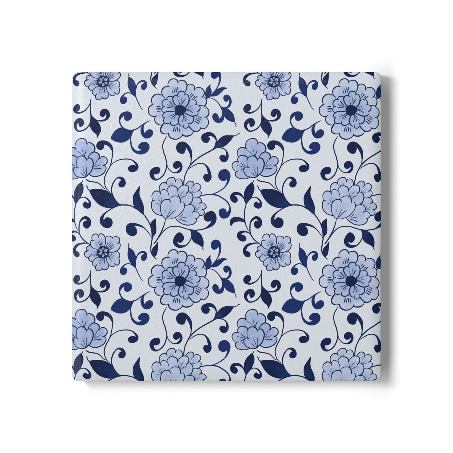 Ceramic Coasters | Indigo Garden