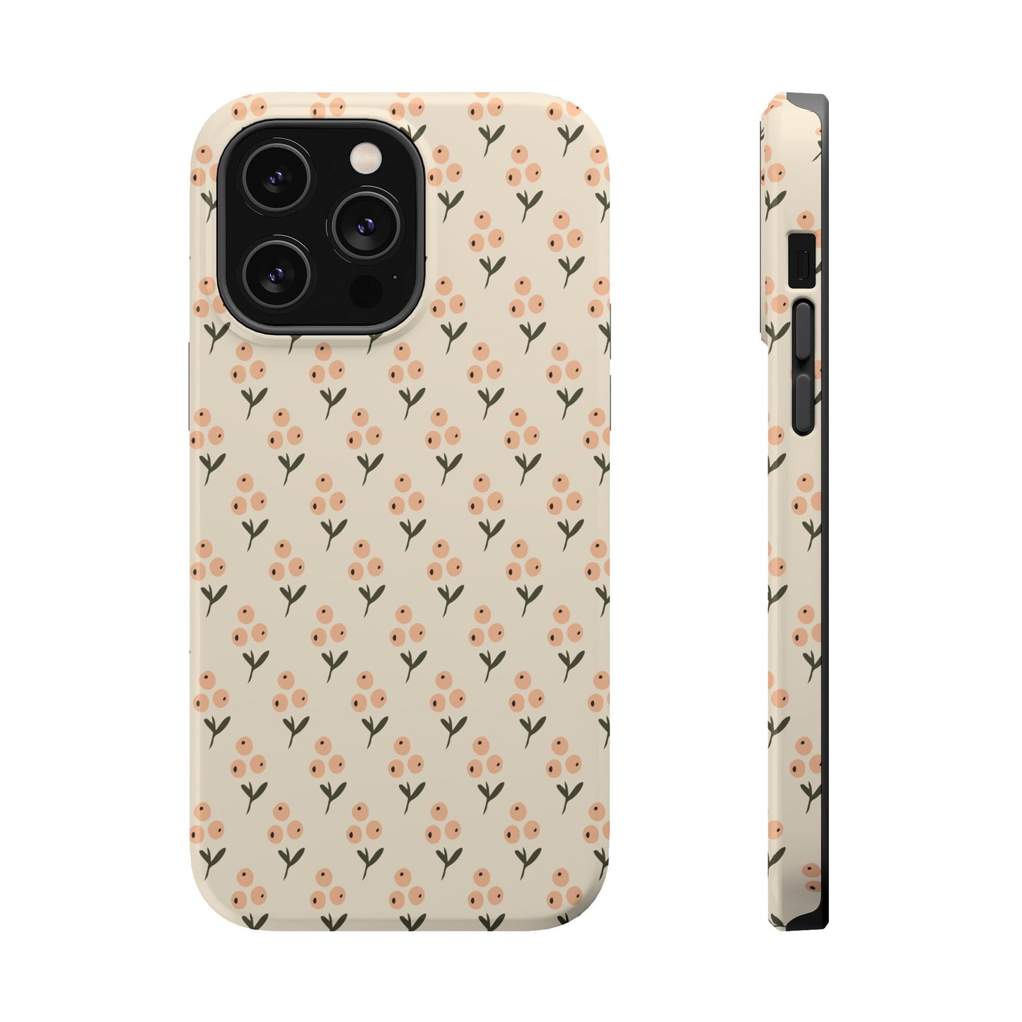The Willow Berry Phone Case - Cream