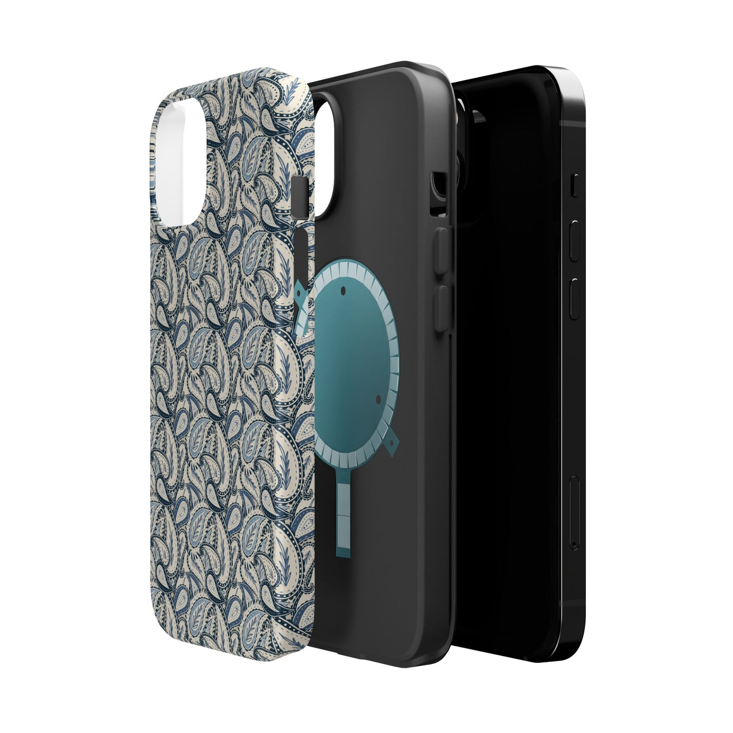 Paisley Phone Case - Blue