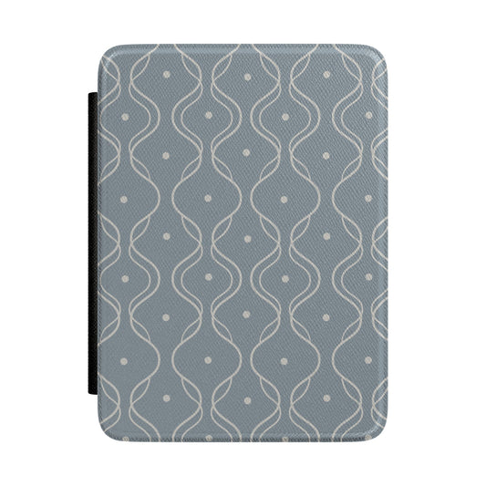 Soft Wave Kindle Case - Slate Blue