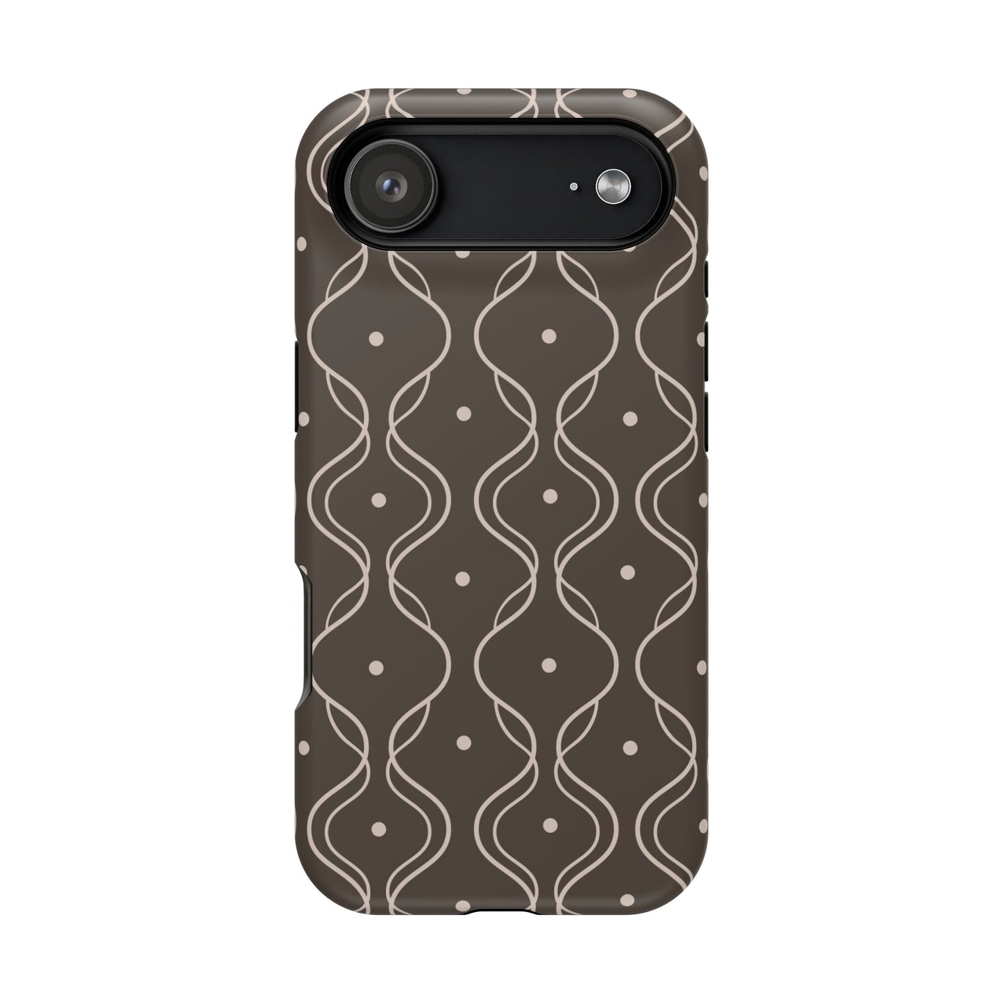Soft Wave Phone Case - Brown