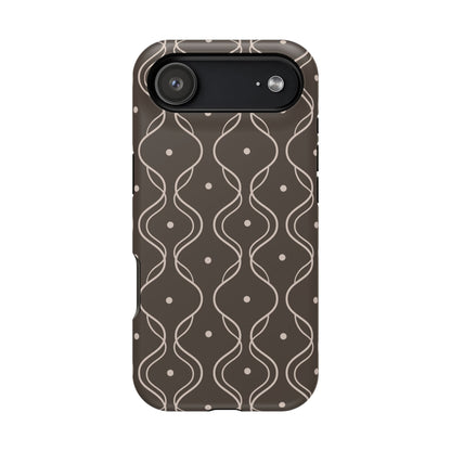 Soft Wave Phone Case - Brown