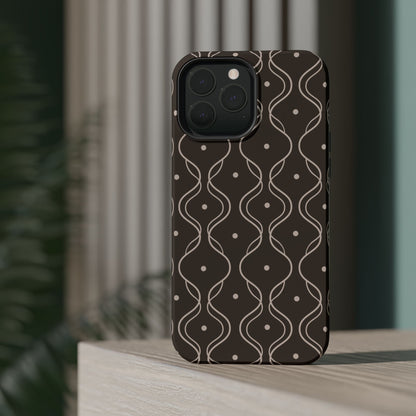 Soft Wave Phone Case - Brown