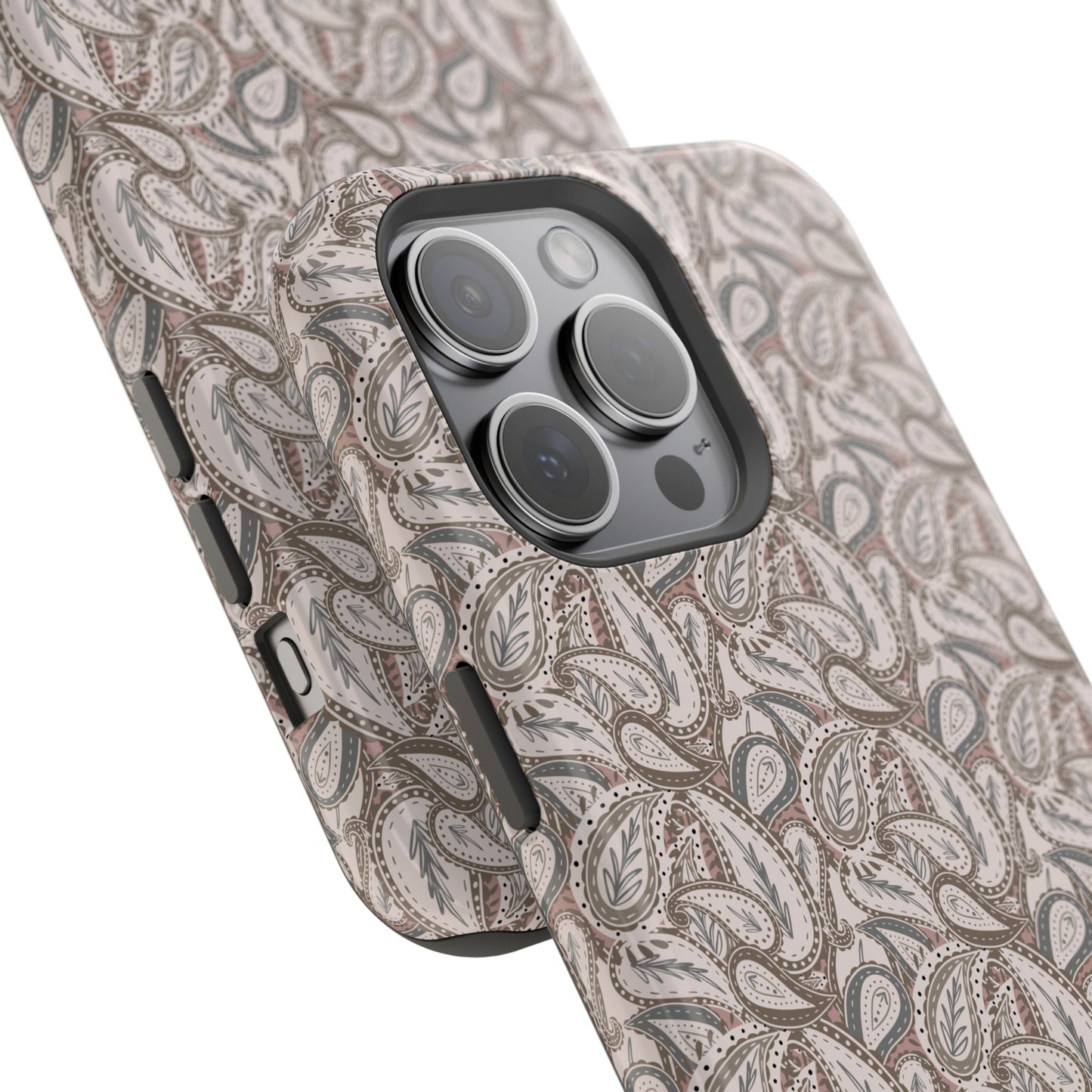 Paisley Phone Case - Brown