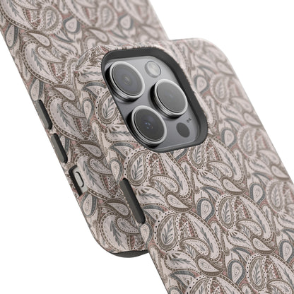 Paisley Phone Case - Brown