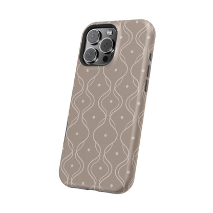 Soft Wave Phone Case - Taupe