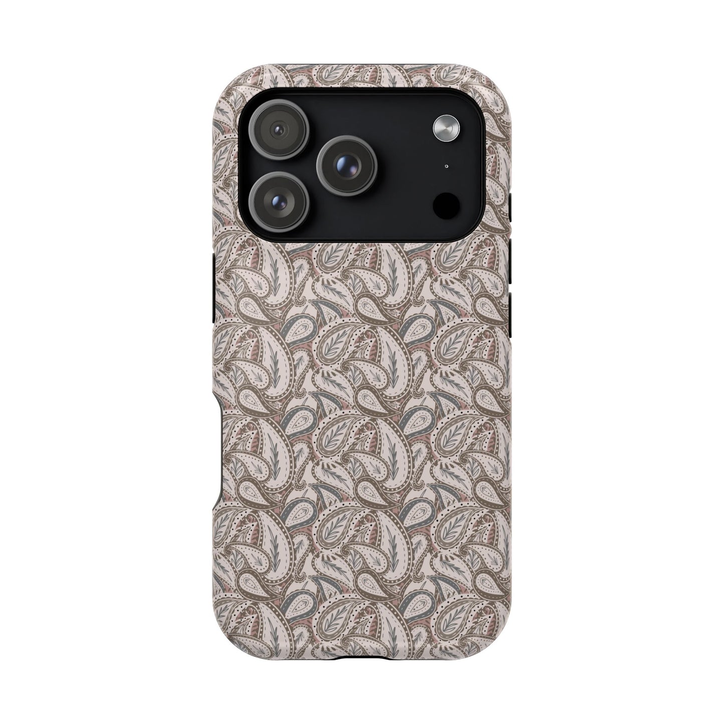 Paisley Phone Case - Brown