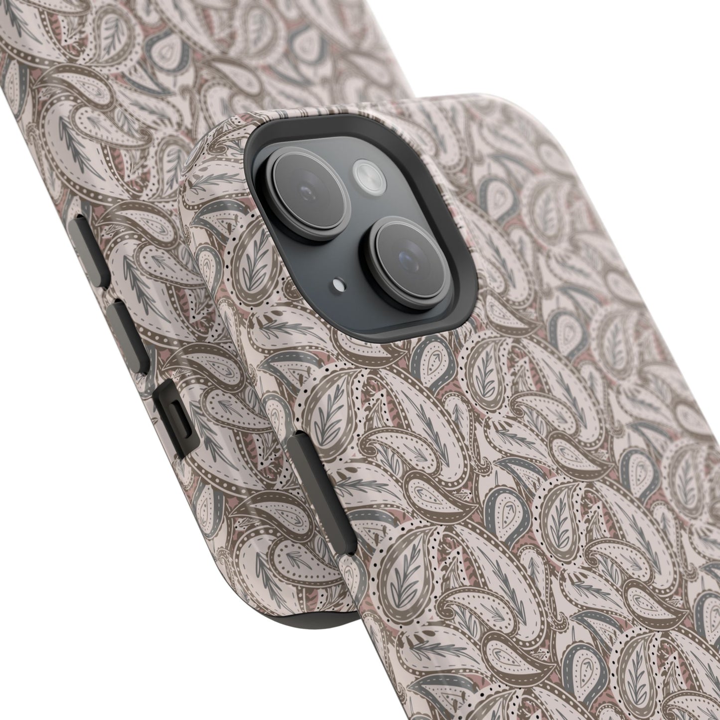 Paisley Phone Case - Brown