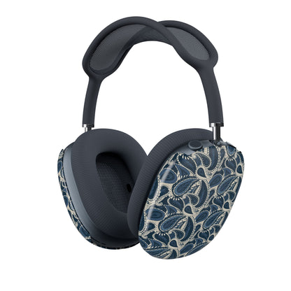 Paisley AirPods Max Case - Dark Blue
