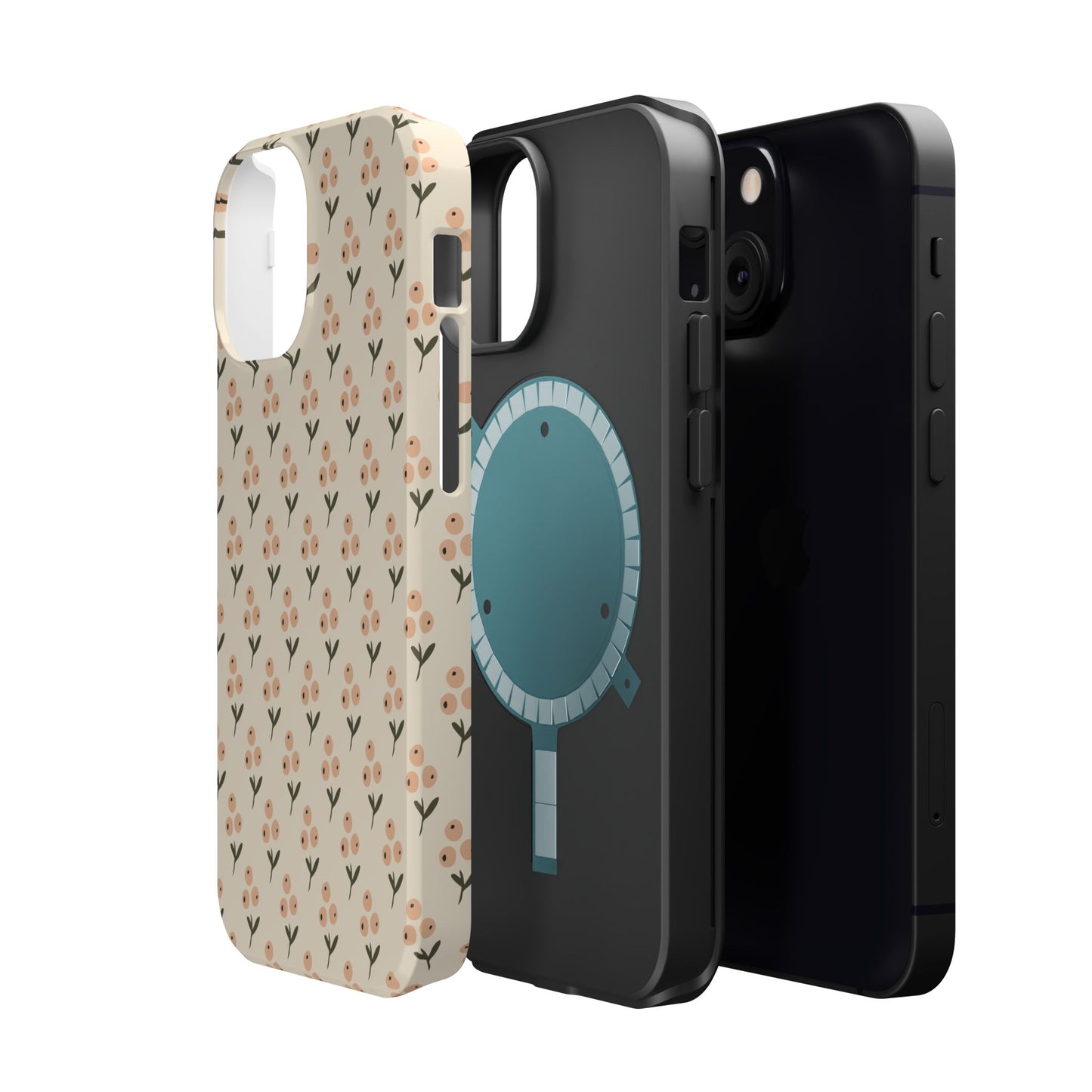 The Willow Berry Phone Case - Cream