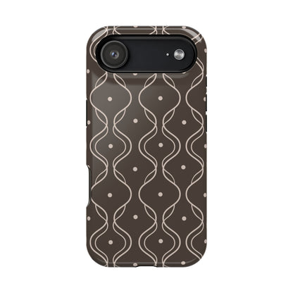 Soft Wave Phone Case - Brown