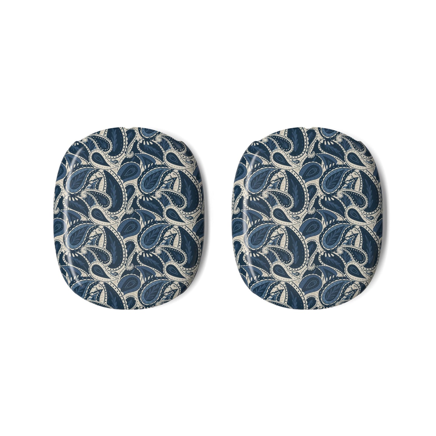 Paisley AirPods Max Case - Dark Blue