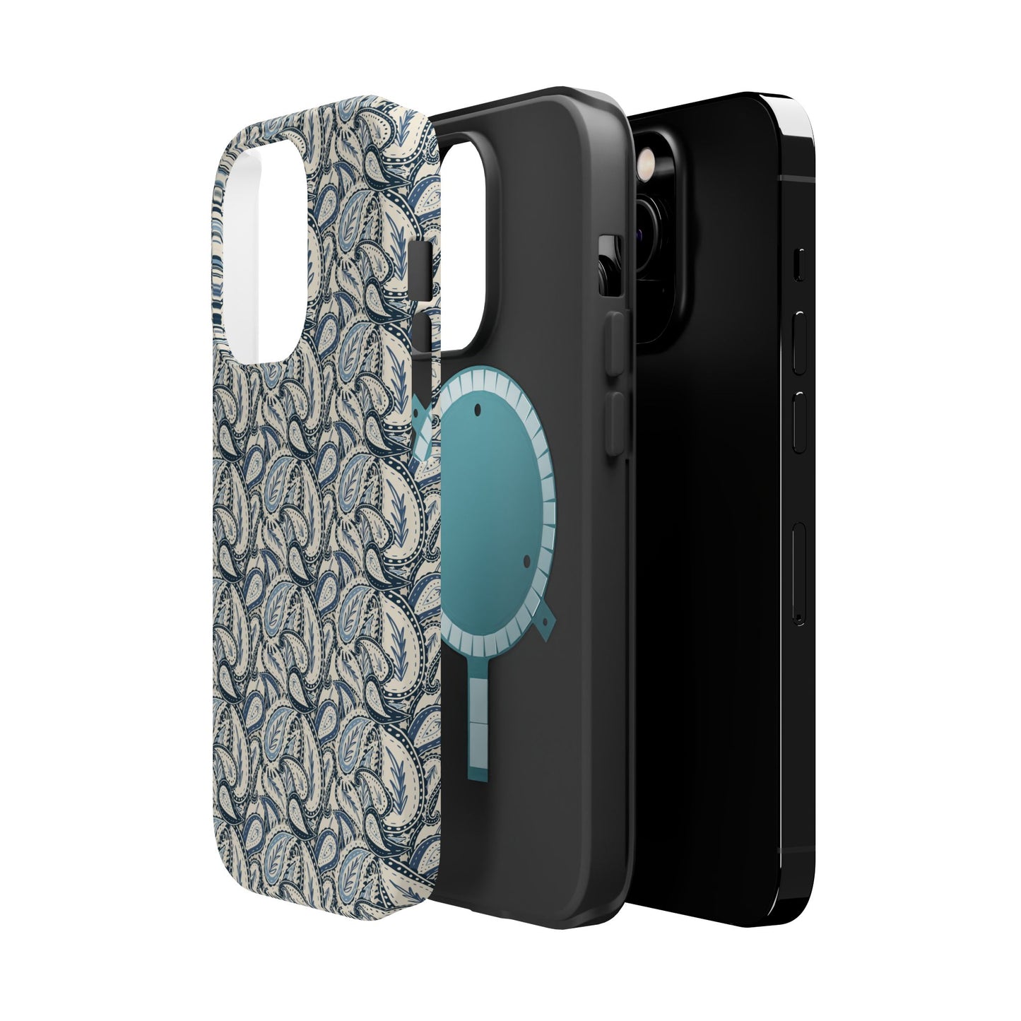 Paisley Phone Case - Blue