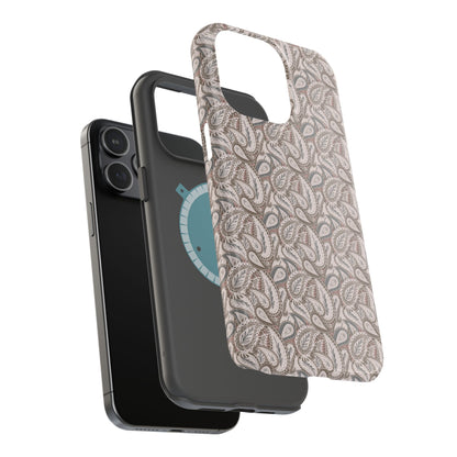 Paisley Phone Case - Brown