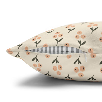 The Willow Berry Pillowcase - Cream