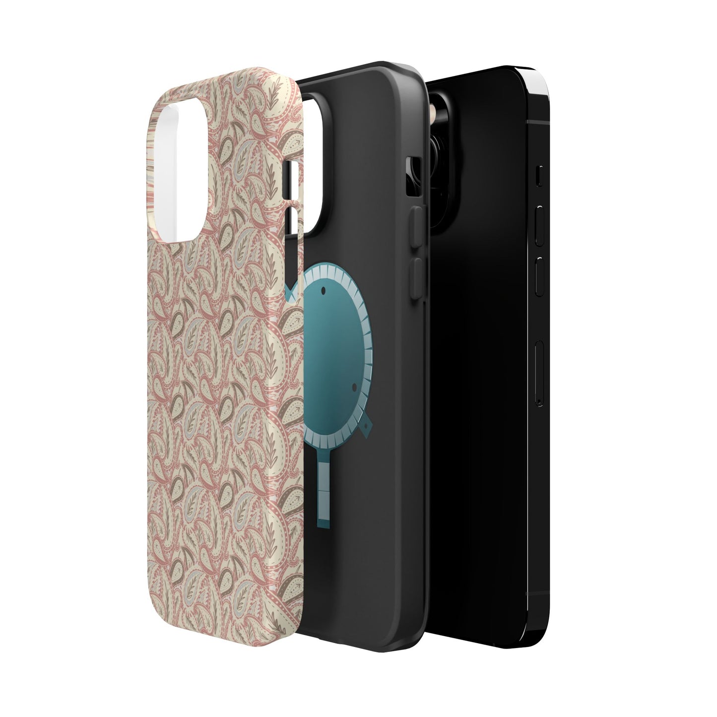 Paisley Phone Case - Blush