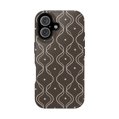 Soft Wave Phone Case - Brown