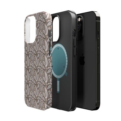 Paisley Phone Case - Brown