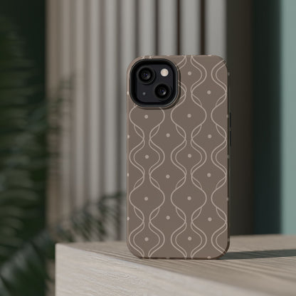 Soft Wave Phone Case - Taupe