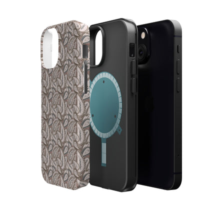 Paisley Phone Case - Brown
