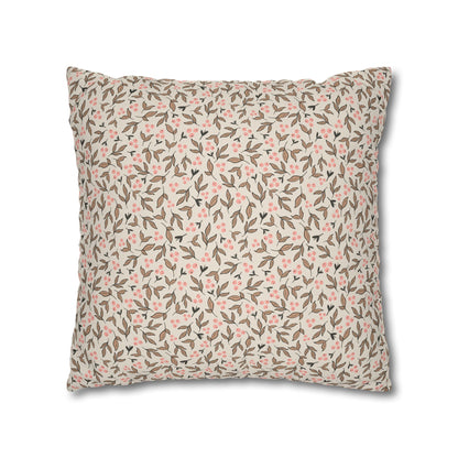 The Willow Spring Pillowcase - Pink