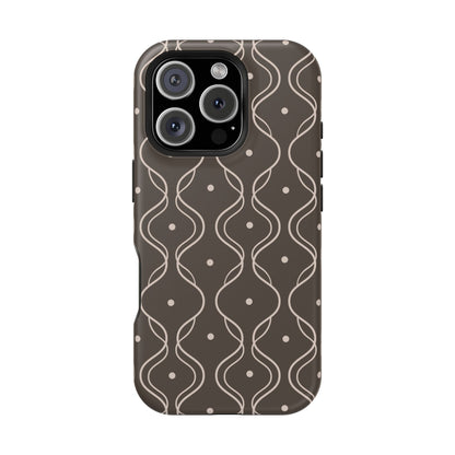 Soft Wave Phone Case - Brown