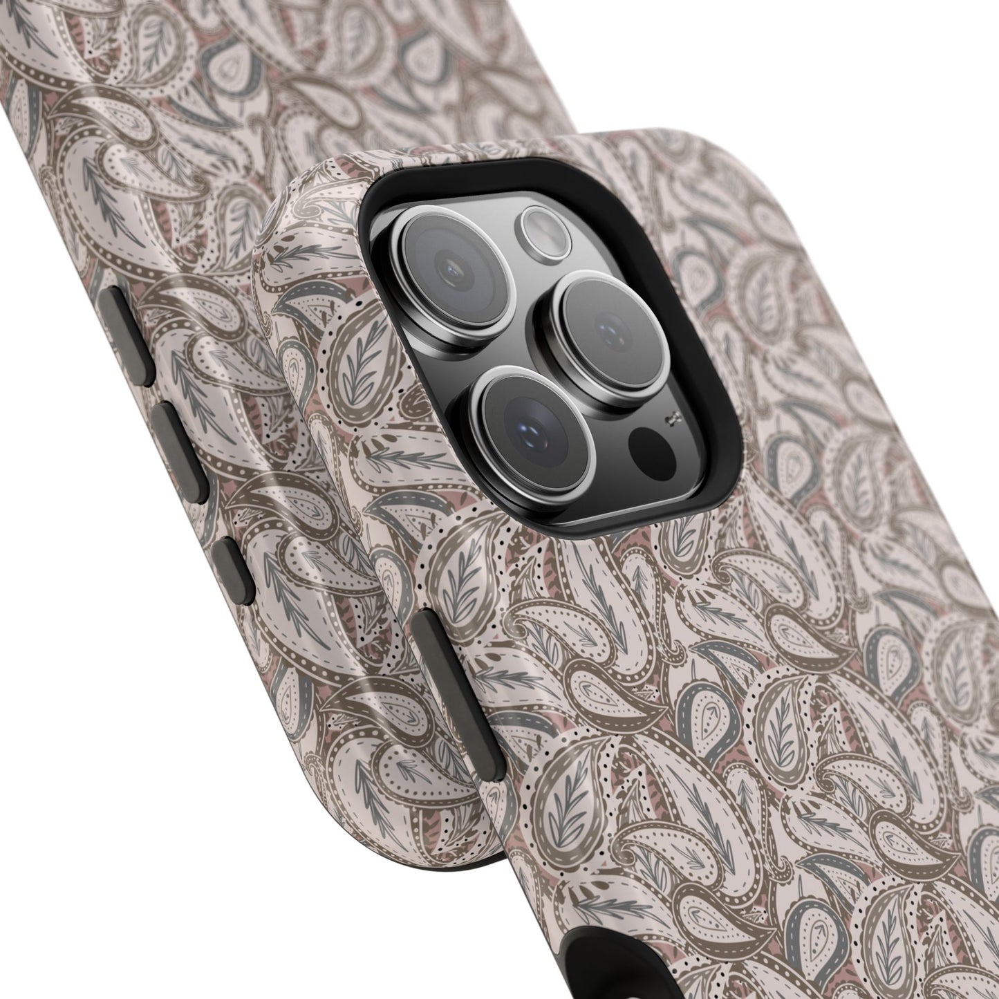 Paisley Phone Case - Brown