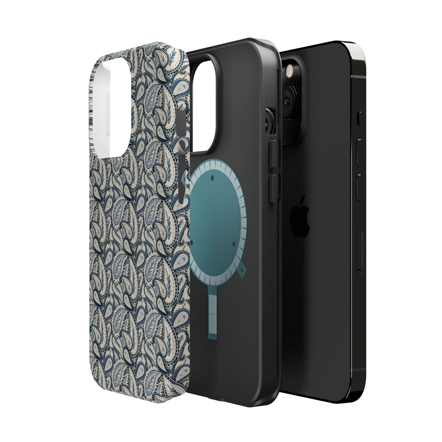 Paisley Phone Case - Blue