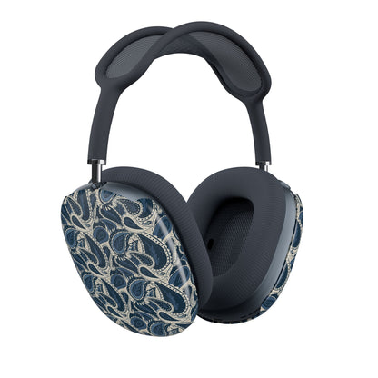 Paisley AirPods Max Case - Dark Blue
