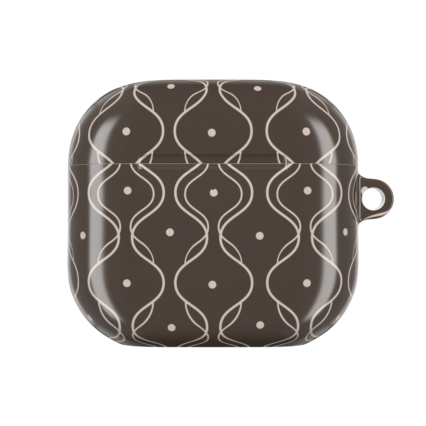 Soft Wave AirPod Case - Brown
