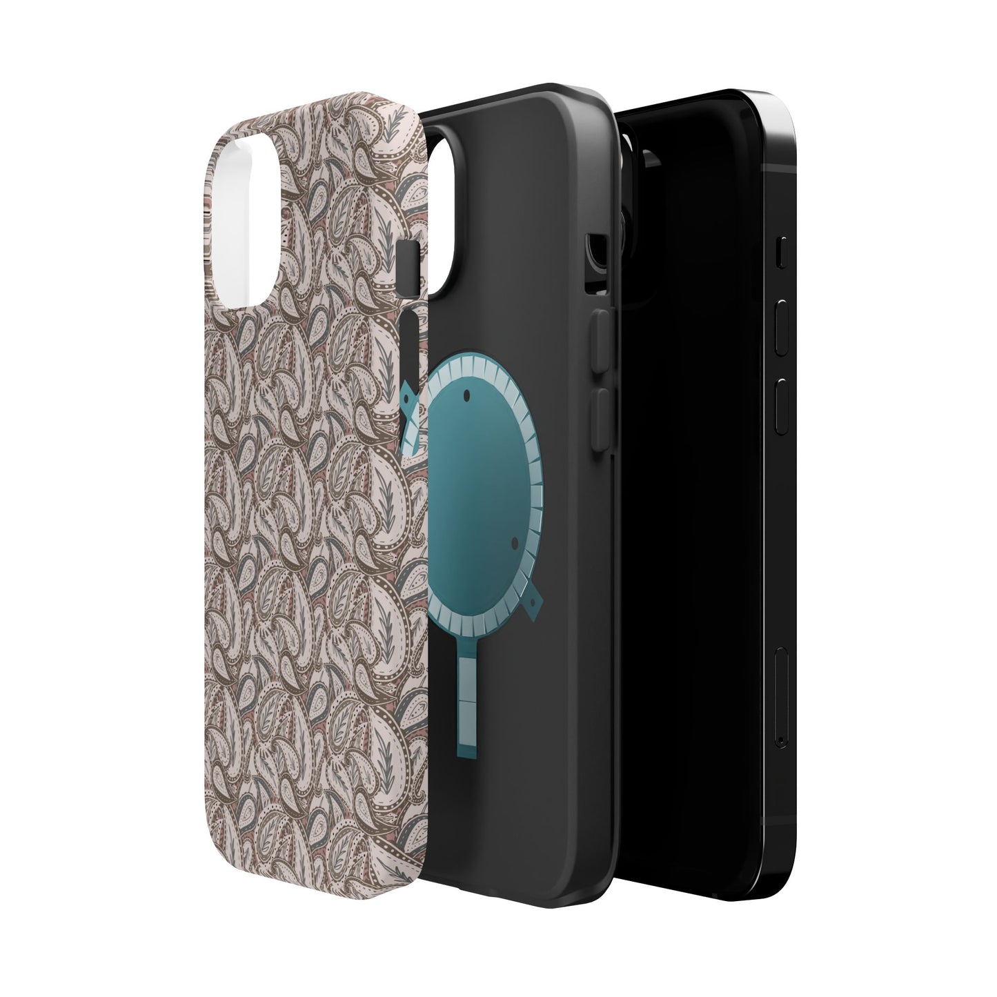 Paisley Phone Case - Brown