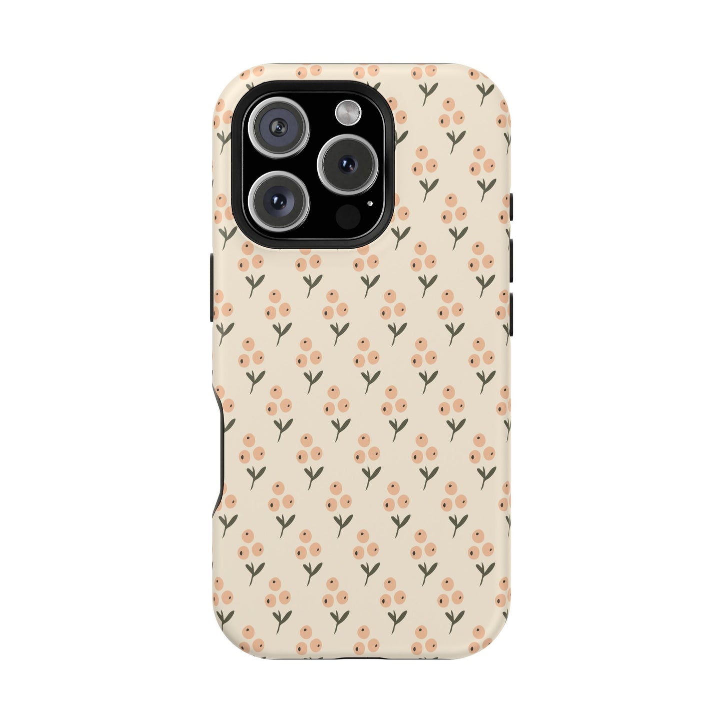 The Willow Berry Phone Case - Cream