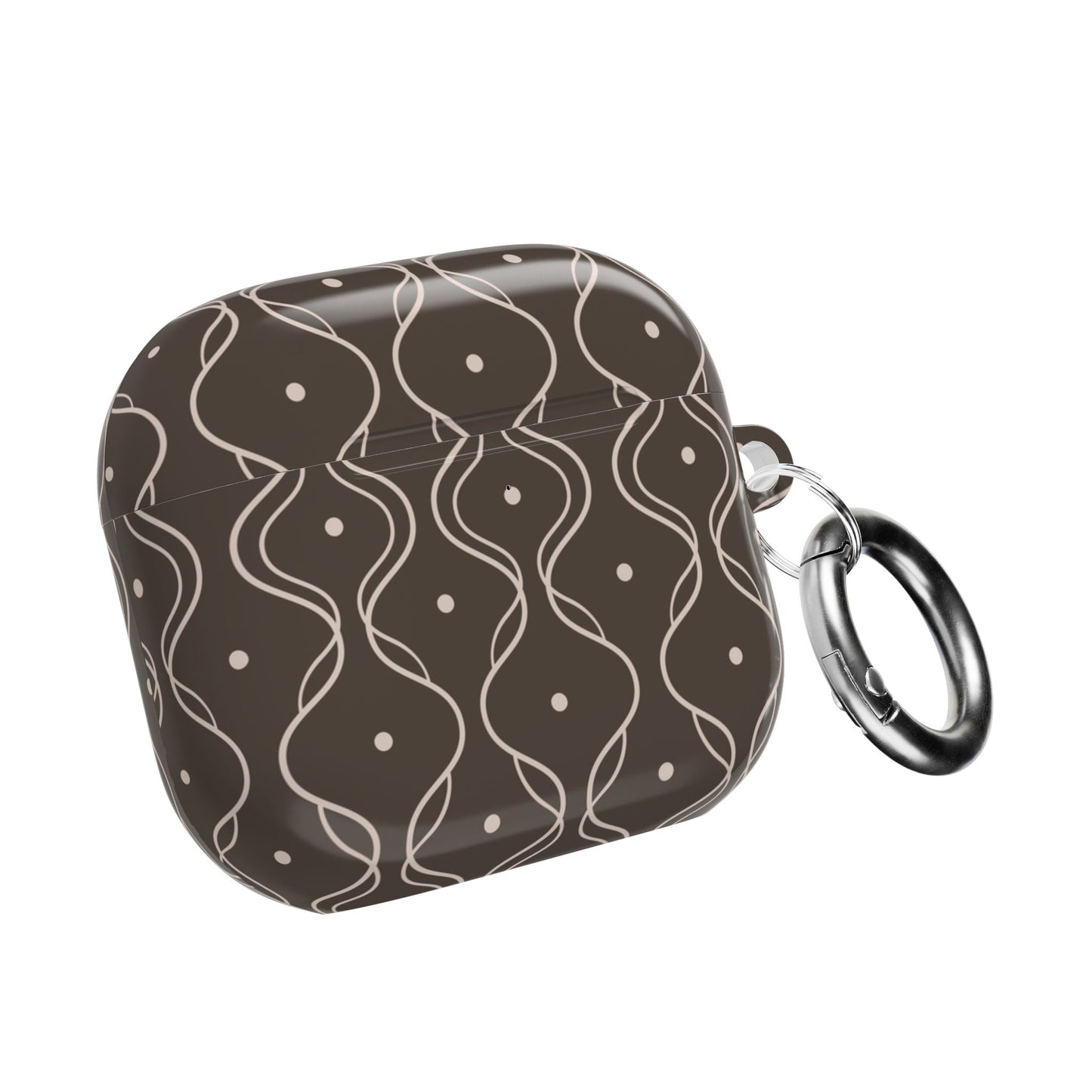 Soft Wave AirPod Case - Brown