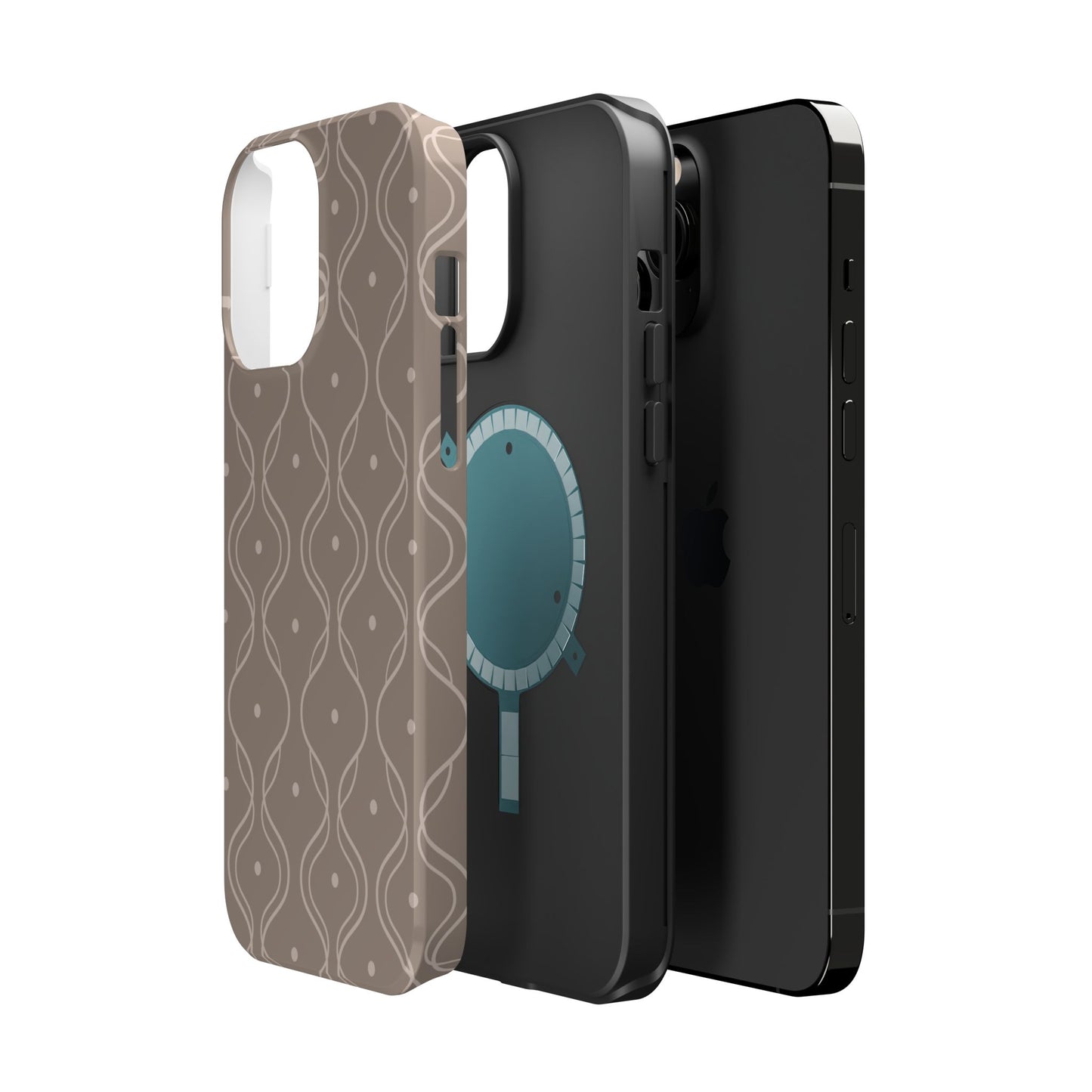 Soft Wave Phone Case - Taupe