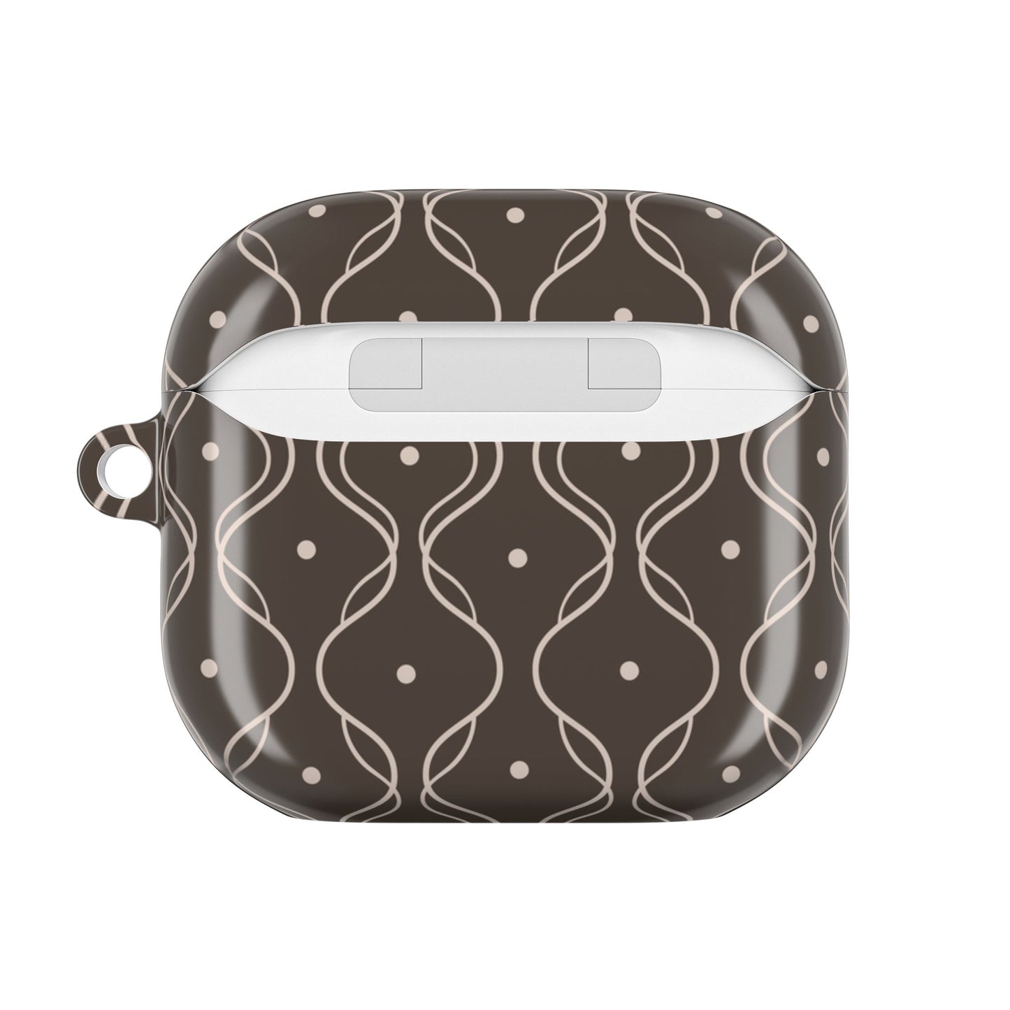 Soft Wave AirPod Case - Brown