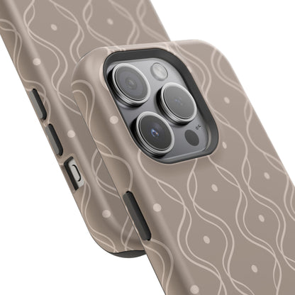 Soft Wave Phone Case - Taupe