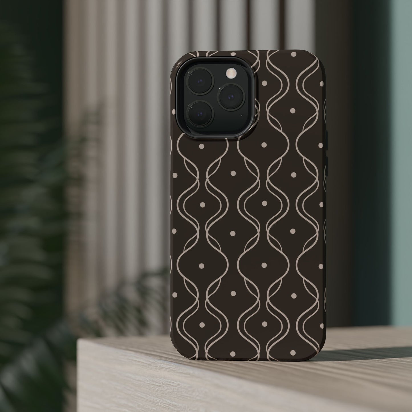 Soft Wave Phone Case - Brown