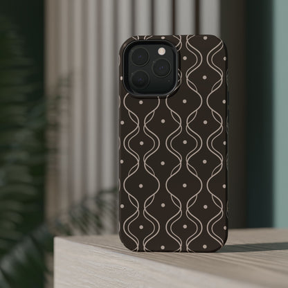 Soft Wave Phone Case - Brown