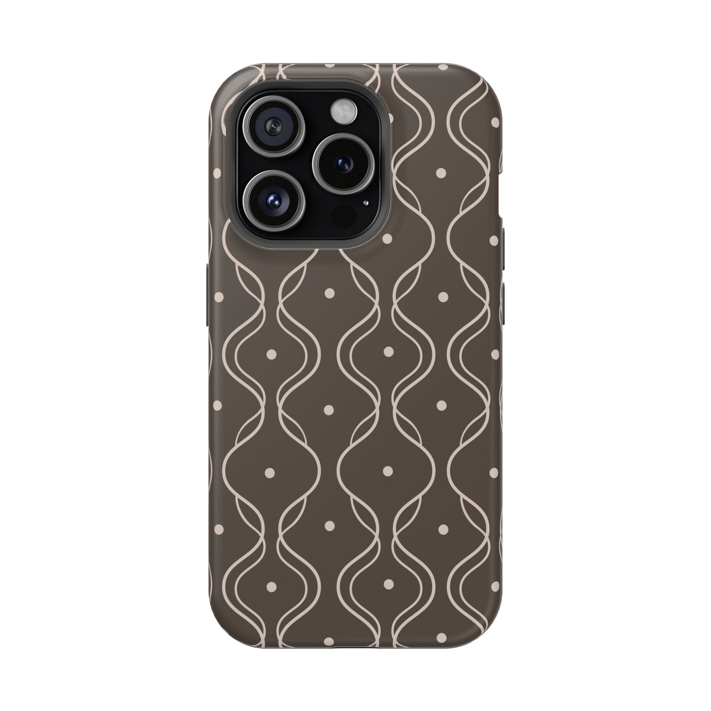 Soft Wave Phone Case - Brown