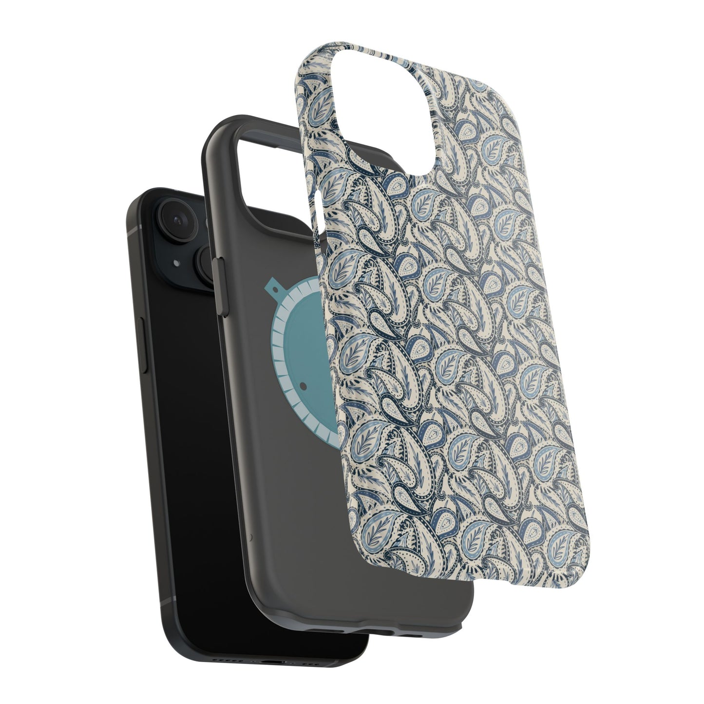 Paisley Phone Case - Blue