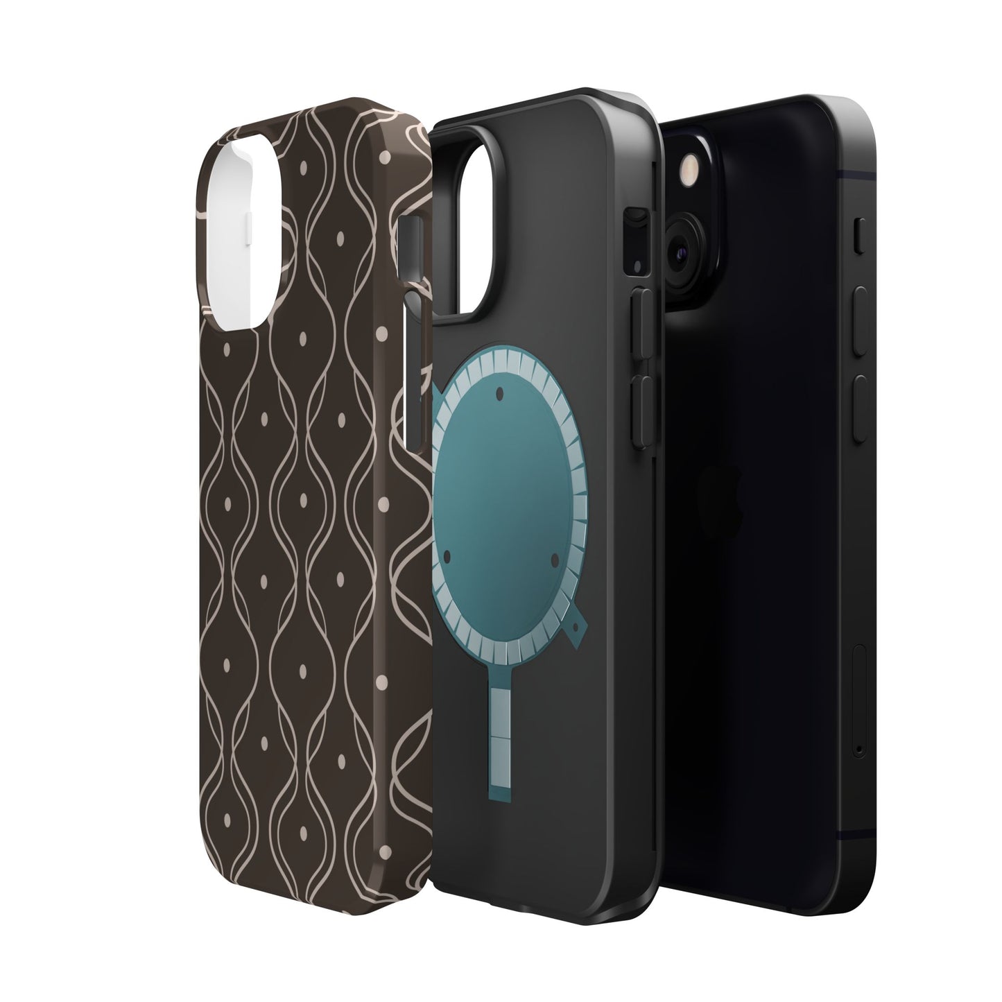 Soft Wave Phone Case - Brown