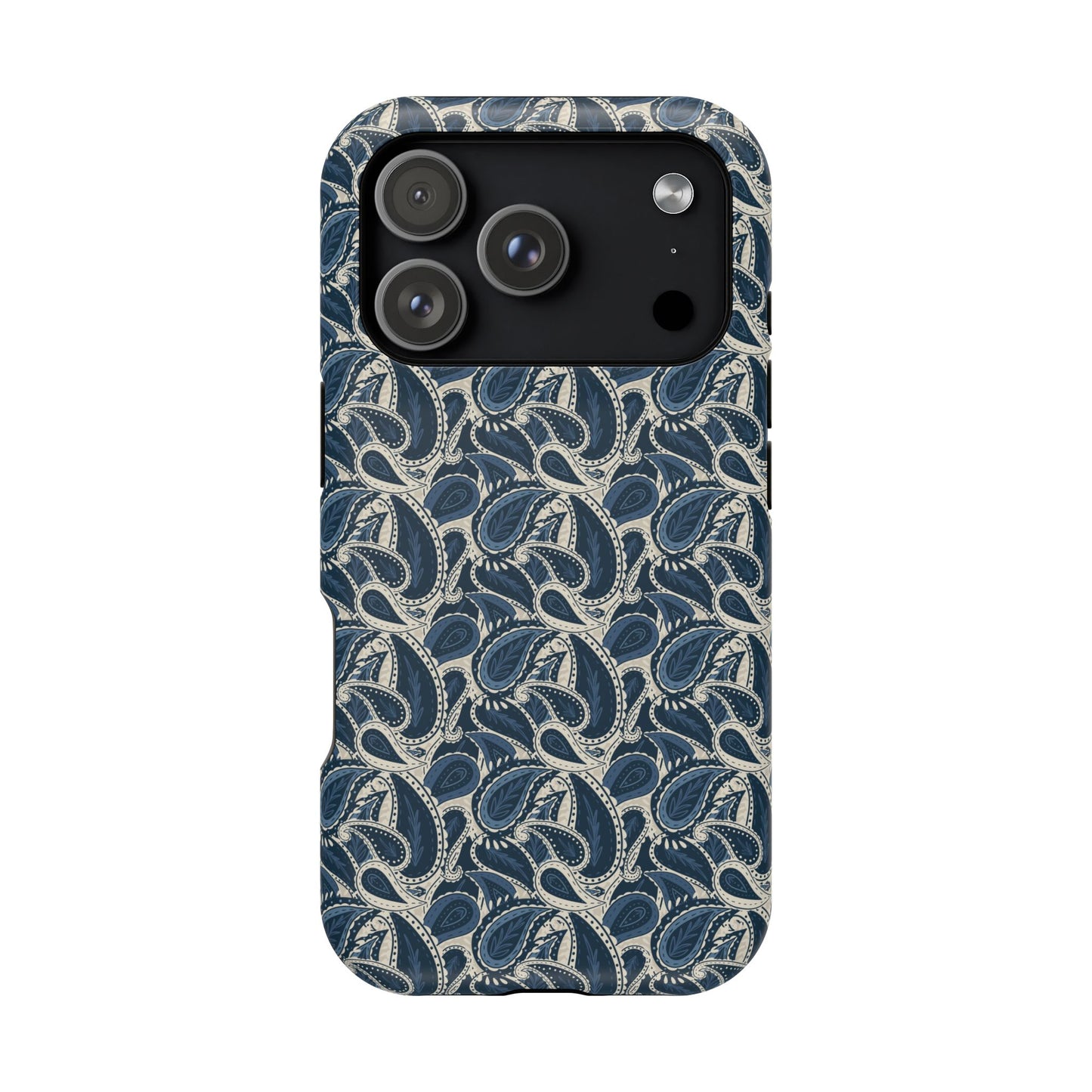 Paisley Phone Case - Dark Blue