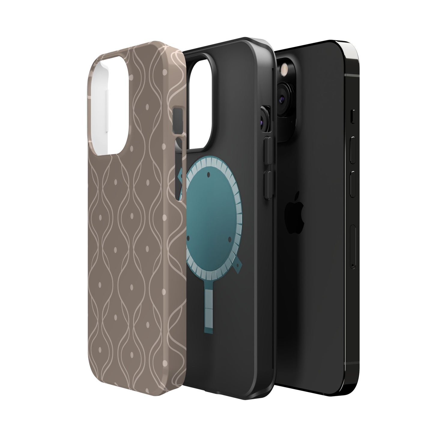 Soft Wave Phone Case - Taupe
